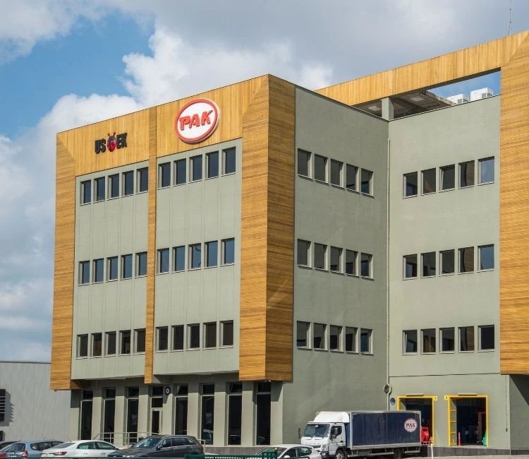 PAK laundry building in Tuzla