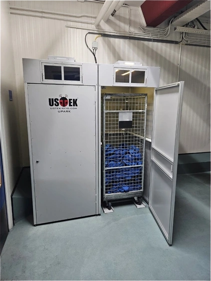 UPark smart collection cabinet
